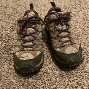 Merrell Moab Waterproof Dust Olive Hiking Shoes